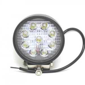 Faretto LED Rotondo 27w 12v Luce Fredda